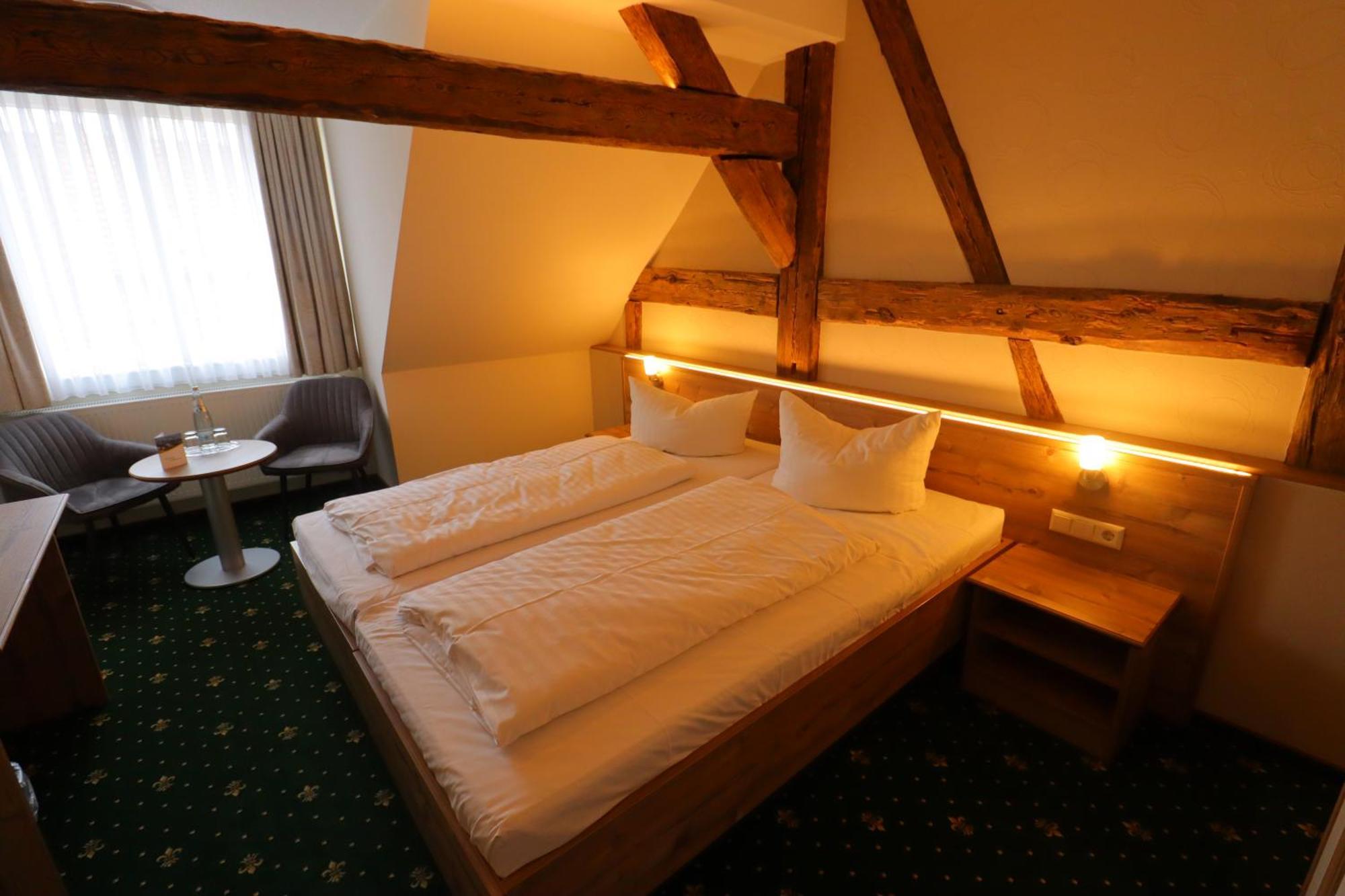 Hotel Zum Goldenen Loewen Peitz Esterno foto